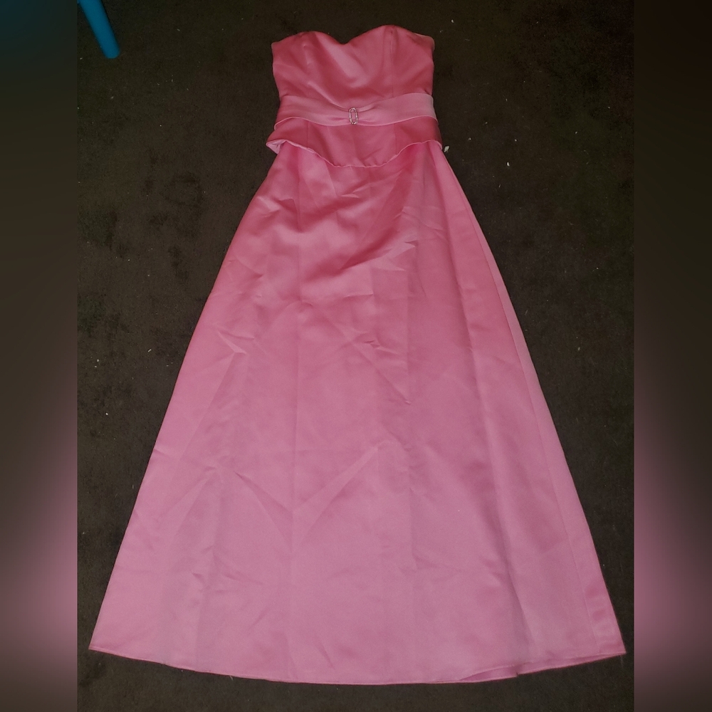 Strapless Pink Dress